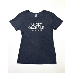 Angry Orchard Hard Cider T-Shirt Women's Large Heathered Next Level